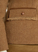 Hillside Ladies Tweed Jacket - Camel Twill