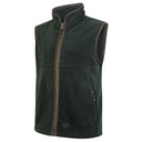 Stenton Grøn Fleece Gilet vest