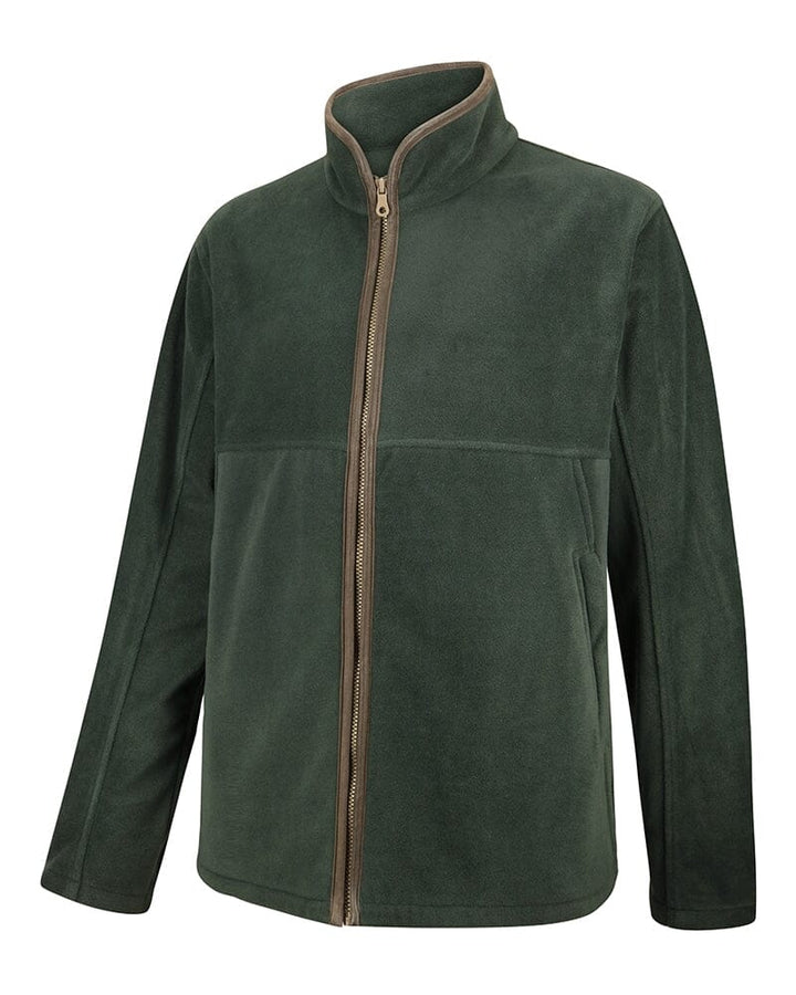 Stenton grøn fleece jakke