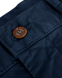Beauly chinos, let buks, marineblå m. stretch