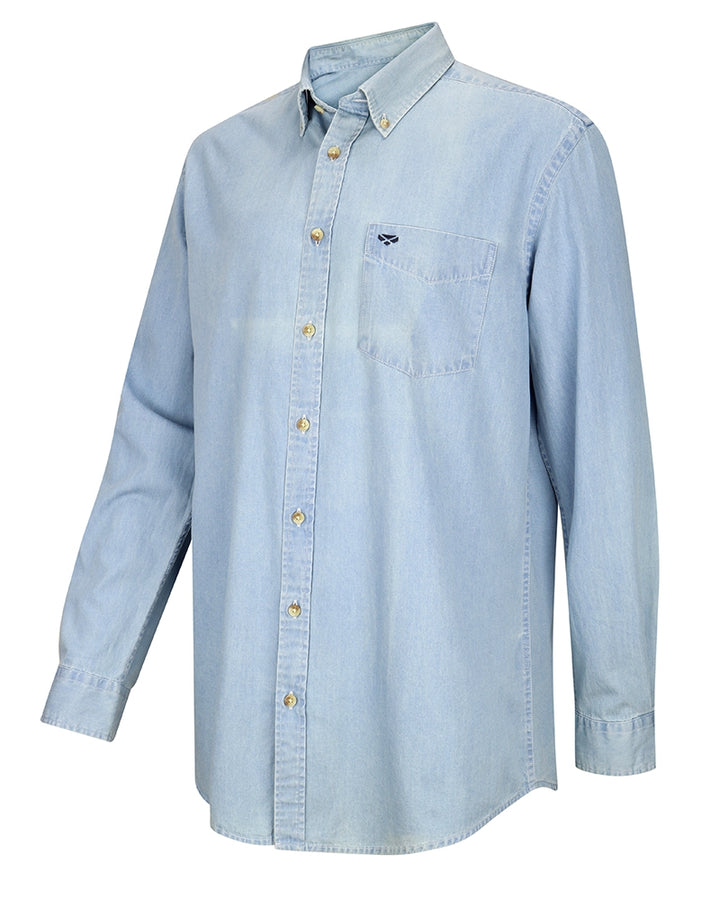 Archerfield Denim Shirt skjorte, lys blå