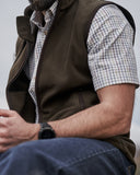 Woodhall Fleece Gilet, grøn