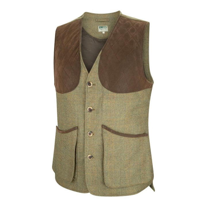 Kinloch lambswool tweed shooting vest