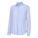 Callie Ladies Twill Check Shirt skjorte, blå ensfarvet