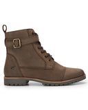 Ladies Bridle Buckle Boot bikerstøvle, brun