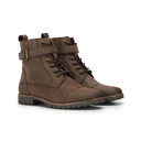 Ladies Bridle Buckle Boot bikerstøvle, brun