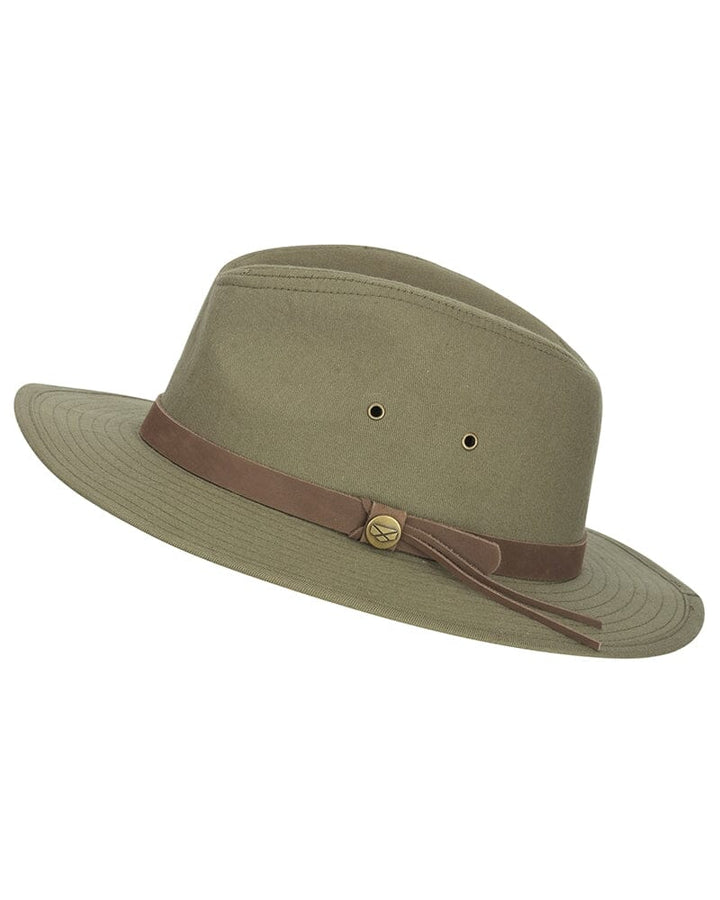 Panmure Canvas Foldable Hat, khaki, (with carry bag)