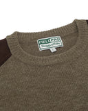 Melrose Hunting Pullover, uldblanding, oliven