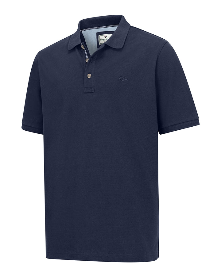 Newton Pique Polo Shirt, navy marineblå