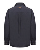 Huntly Waxed Canvas Utility Overshirt, midnatsblå