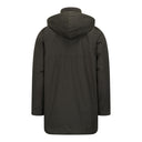 Kelso Waterproof Gents Wax Jacket, oilskinsjakke m. hætte, grøn
