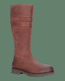 Letham Ladies Country Boot vandtæt langskaftet støvle, oxblood brun