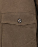 Balerno Waxed Barn Coat fritidsjakke med ternet for