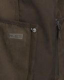 Ardross Pro Field Gilet skydevest med siddeflap, mørk olivengrøn