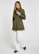 Hudson Womens Chino Field Jacket jakke, kelp grøn