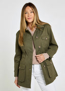 Hudson Womens Chino Field Jacket jakke, kelp grøn