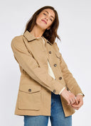 Hudson Womens Chino Field Jacket jakke, sand