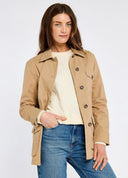 Hudson Womens Chino Field Jacket jakke, sand