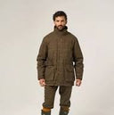 Combrook Mens Tweed Shooting Field Coat, teak