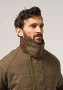 Combrook Mens Tweed Shooting Field Coat, teak