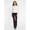 Elderflower, marineblå, ladies boot cut fløjlsbukser, babyfløjl m. stretch