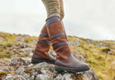 Galway læderstøvle, Walnut brun
