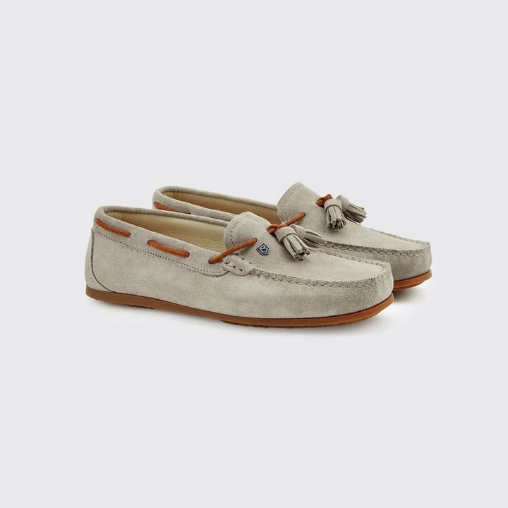 Jamaica Loafer sejlersko, dame, ruskind, almond
