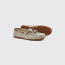 Jamaica Loafer sejlersko, dame, ruskind, almond