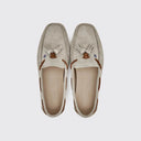 Jamaica Loafer sejlersko, dame, ruskind, almond