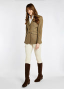 Downpatrick Ladies Knee-high støvle ruskind, Cigar mørkebrun
