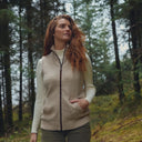 Sheedy Ladies Knitted Bodywarmer, oat