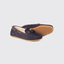 Jamaica Loafer sejlersko, dame, ruskind, navy marineblå