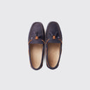 Jamaica Loafer sejlersko, dame, ruskind, navy marineblå
