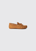 Dubarry Rosslare Ladies Moccasin Brown Slipper sutsko, ruskind, sand