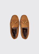 Dubarry Rosslare Ladies Moccasin Brown Slipper sutsko, ruskind, sand