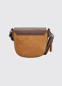 Crossgar Saddlebag, læder/ruskind, camel