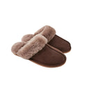 Dubarry Rockmill Ladies Mule Slippers sutsko, ruskind, cigarbrun