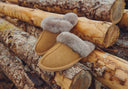 Dubarry Rockmill Ladies Mule Slippers sutsko, ruskind, sandfarvet