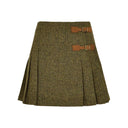 Blossom tweed skirt nederdel, Heath