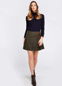 Blossom tweed skirt nederdel, Hemlock