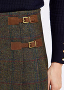 Blossom tweed skirt nederdel, Hemlock