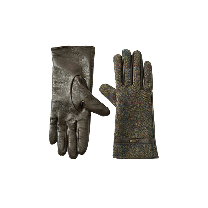 Ballycastle damehandske, tweed og læder, Hemlock