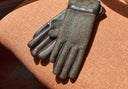 Ballycastle damehandske, tweed og læder, Hemlock