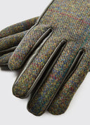 Ballycastle damehandske, tweed og læder, Hemlock