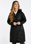 Redington Ladies Waxed Jacket PRIMALOFT foret, sort
