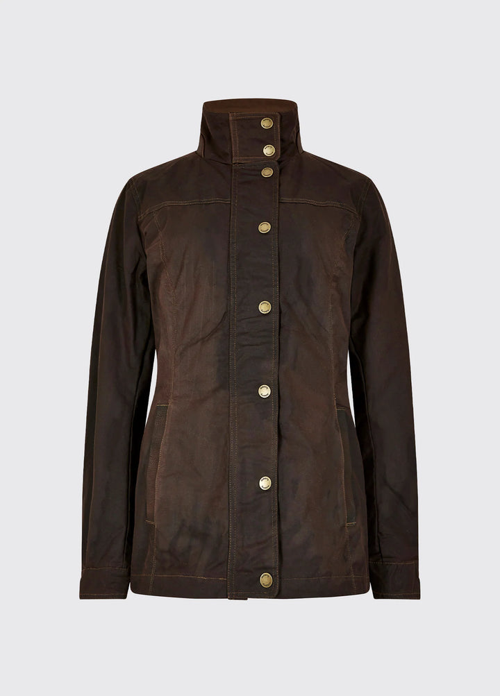 Mountrath, Java, Ladies Waxed Jacket PRIMALOFT foret