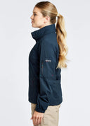 Corfu Women's Crew Jacket, Aquatech, Navy marineblå
