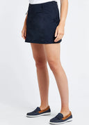 Corsica Womens Crew Skort nederdel med buks, marineblå
