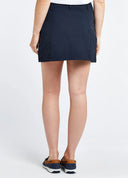 Corsica Womens Crew Skort nederdel med buks, marineblå