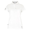 Martinique Women's Short-sleeved Polo, hvid